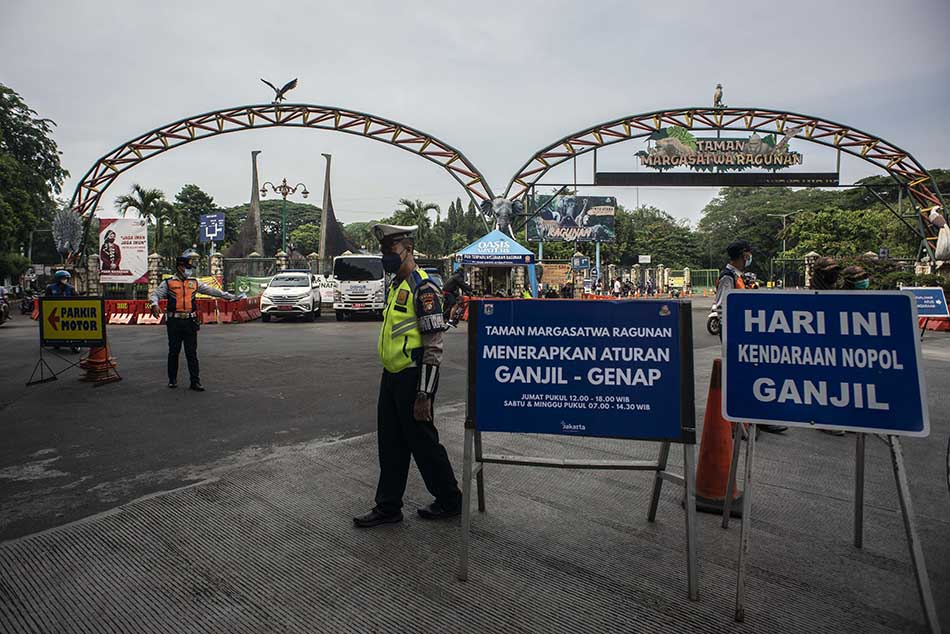 Penerapan Ganjil Genap di Taman Margasatwa Ragunan