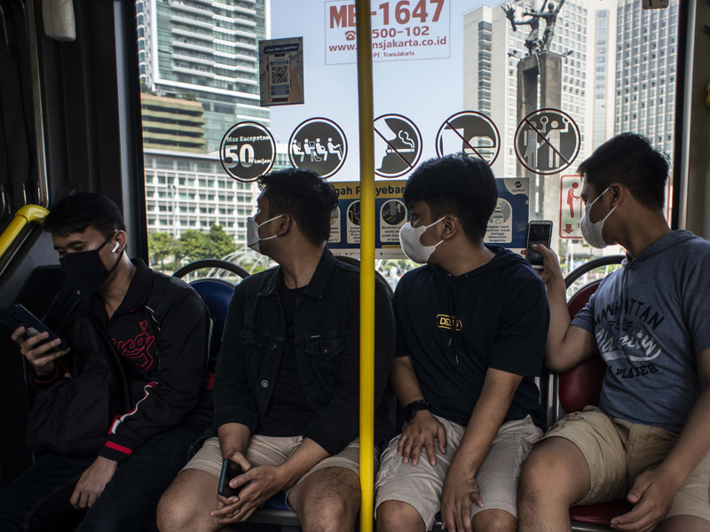 Imbauan Patuhi Protokol Kesehatan Di Trasnportasi Umum