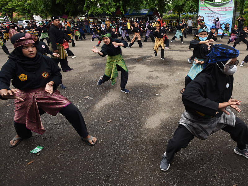 Gebyar Pencak Silat Sumpah Pemuda