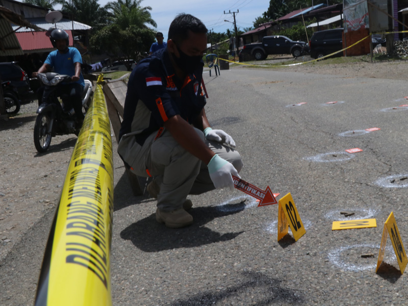 Penembakan Pos Polisi Di Aceh Barat