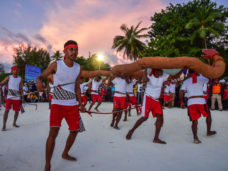 Puncak Festival Meti Kei