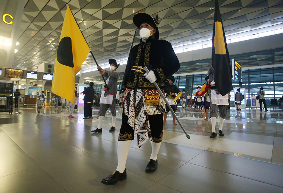 Peringatan Hari Sumpah Pemuda di Bandara