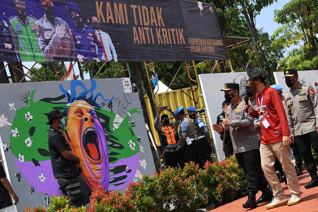 Bhayangkara Mural Festival 2021