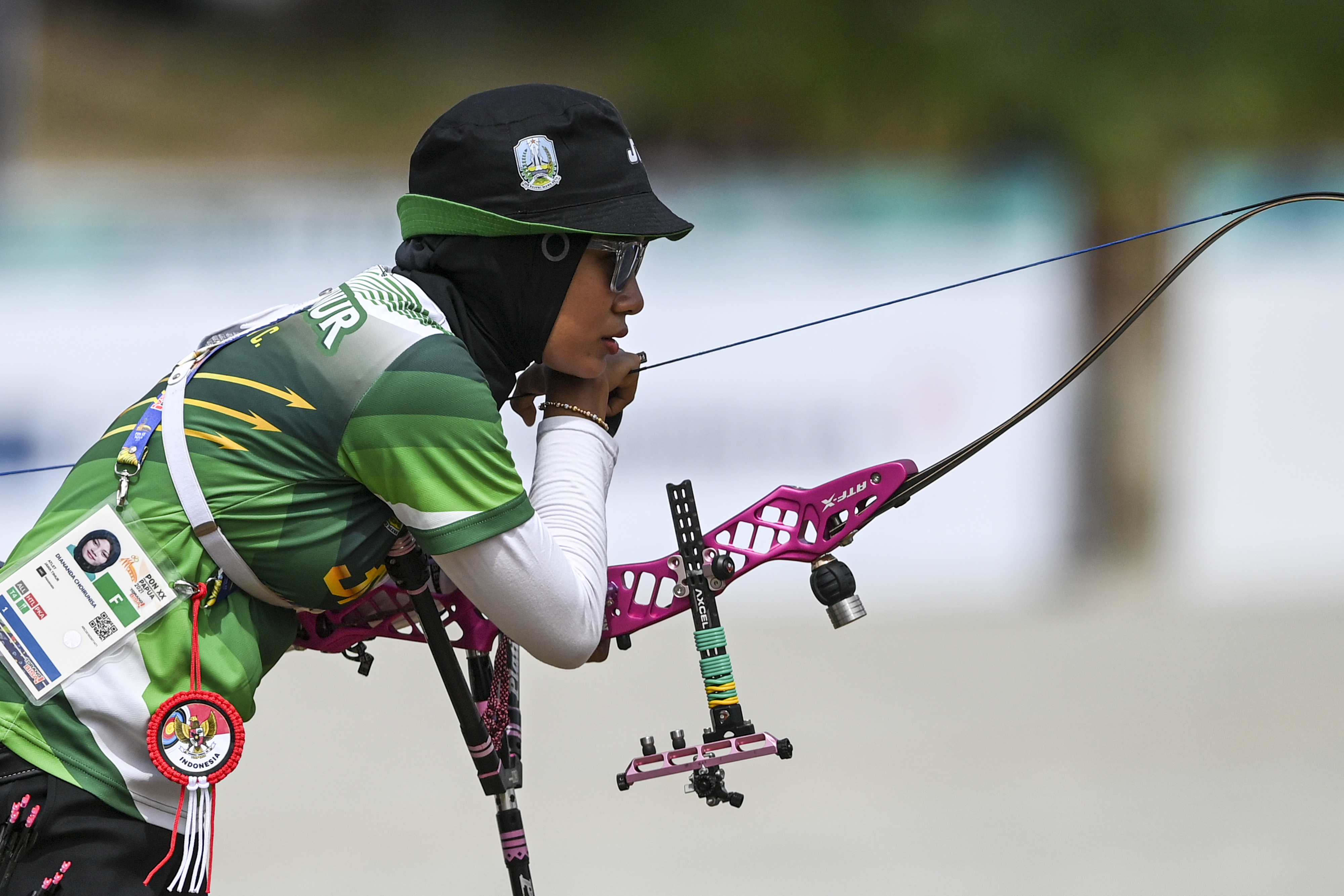 Jawa Timur Raih Emas Panahan Nomor Recurve Mixed Team PON Papua 