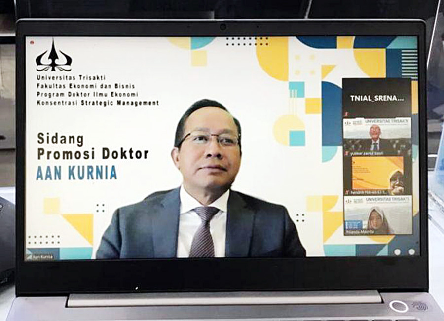 Kepala Bakamla Raih Gelar Doktor di Universitas Trisakti