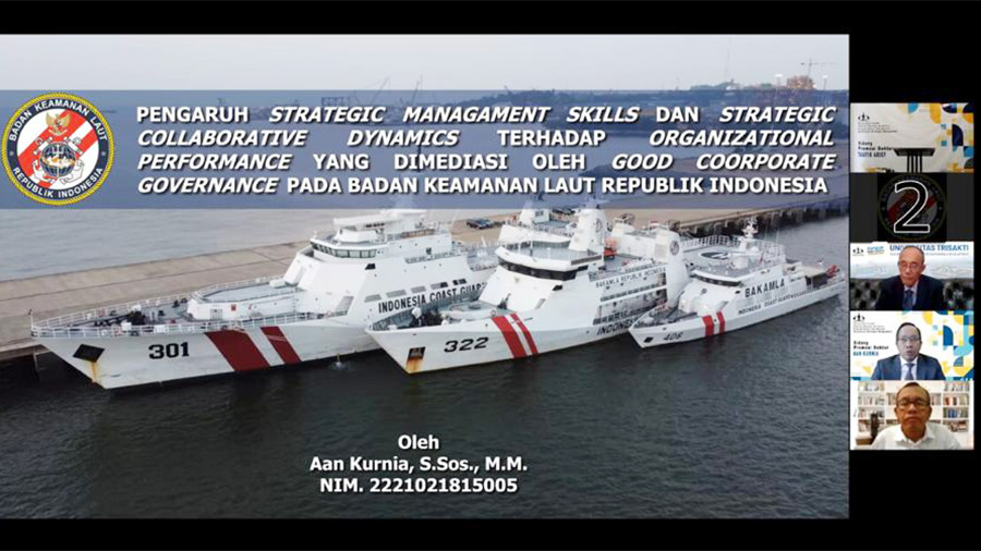 Kepala Bakamla Raih Gelar Doktor di Universitas Trisakti