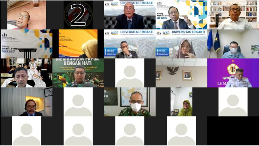 Kepala Bakamla Raih Gelar Doktor di Universitas Trisakti