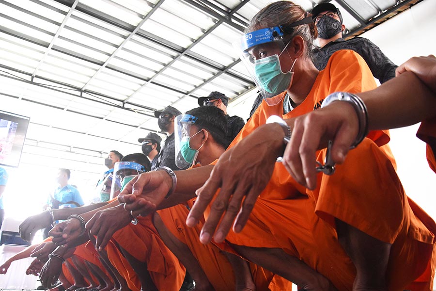 BNN Musnahkan 465 Kg Sabu dan 113 Kg Ganja