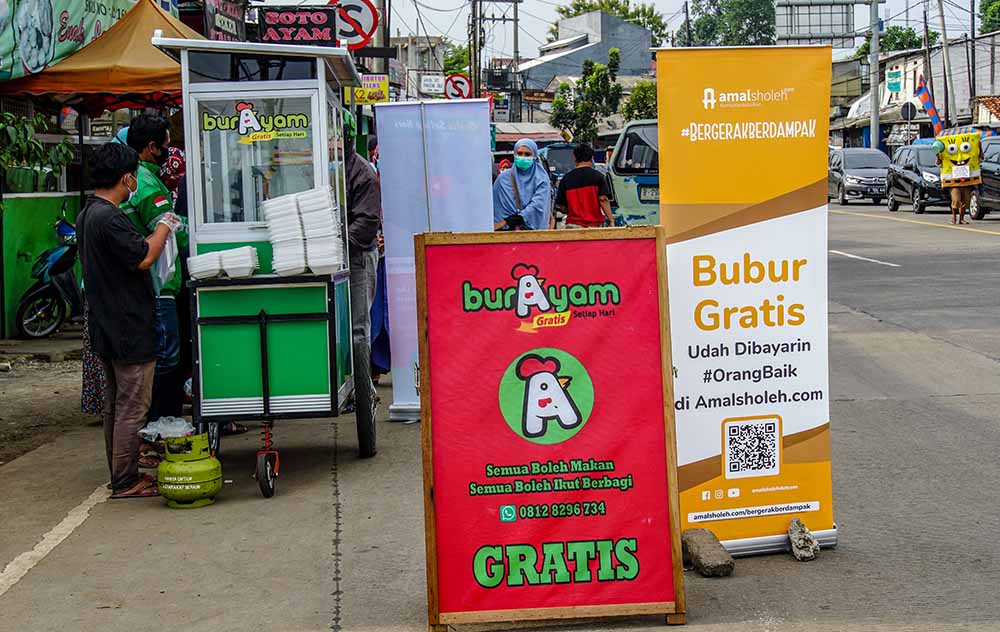Bubur Ayam Gratis Setiap Hari