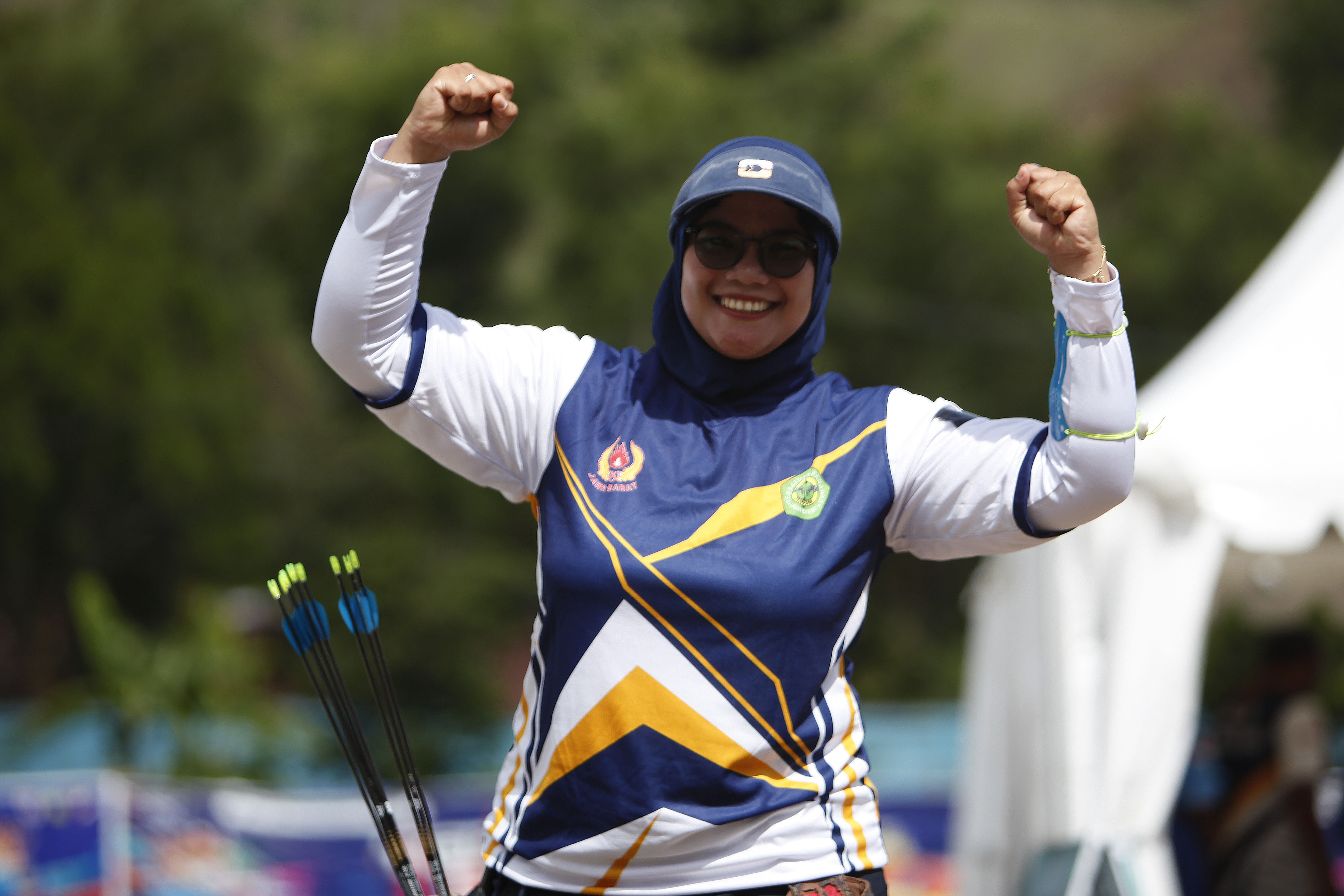 Final Panahan Compound Putri PON Papua