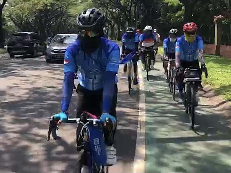 Gowes Memperingati Hari Sumpah Pemuda