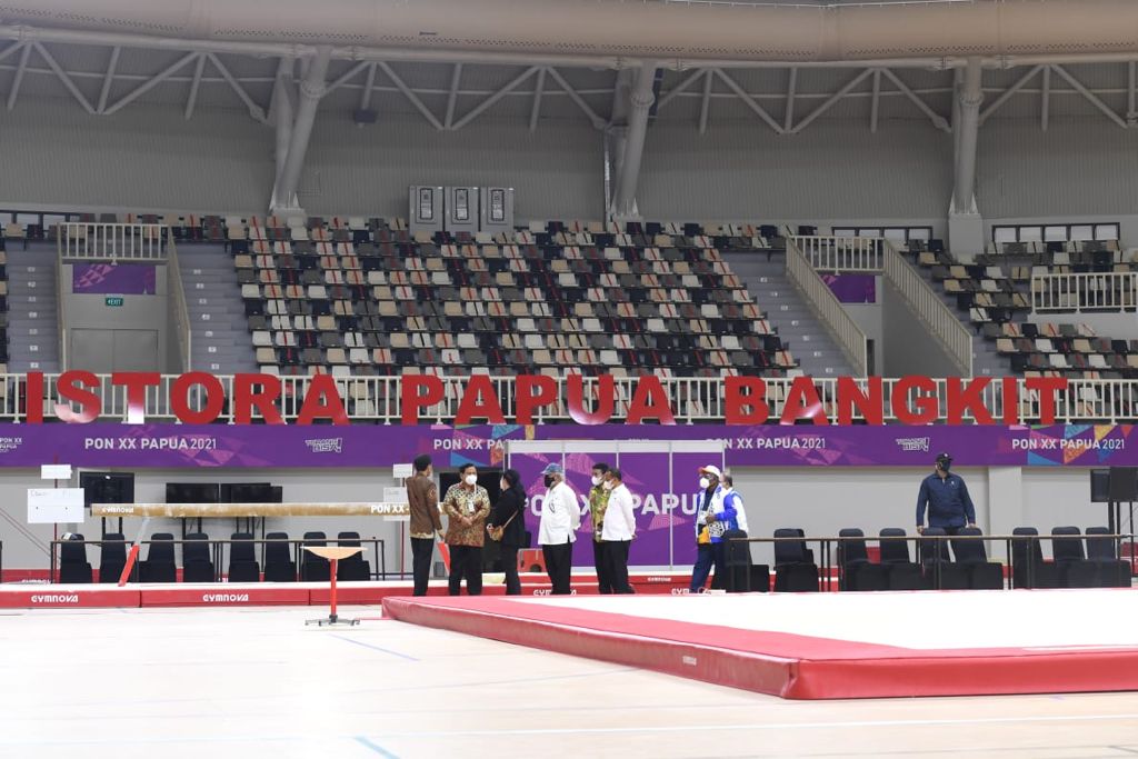 Jokowi Resmikan 7 Arena Pertandingan PON XX Papua