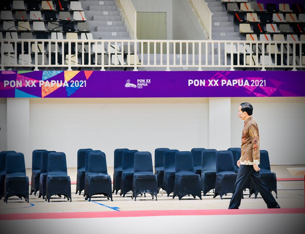 Jokowi Resmikan 7 Arena Pertandingan PON XX Papua