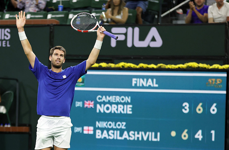 Petenis Inggris Pertama yang Berhasil Menjuarai Indian Wells