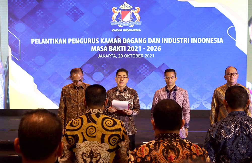 Pelantikan Pengurus Kadin 2021-2026