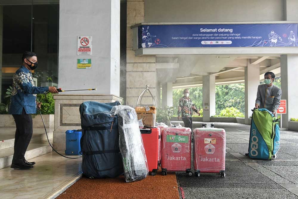  Atlet dan official Kontingen DKI Jakarta Jalani Karantina