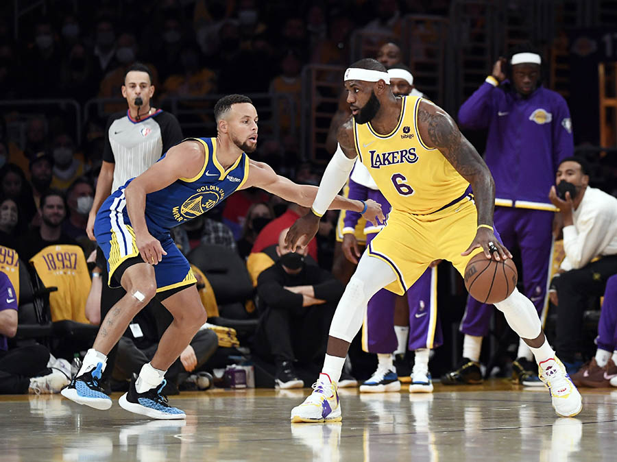 LA Lakers vs Golden State Warriors di Laga Pembuka NBA 2021-2022