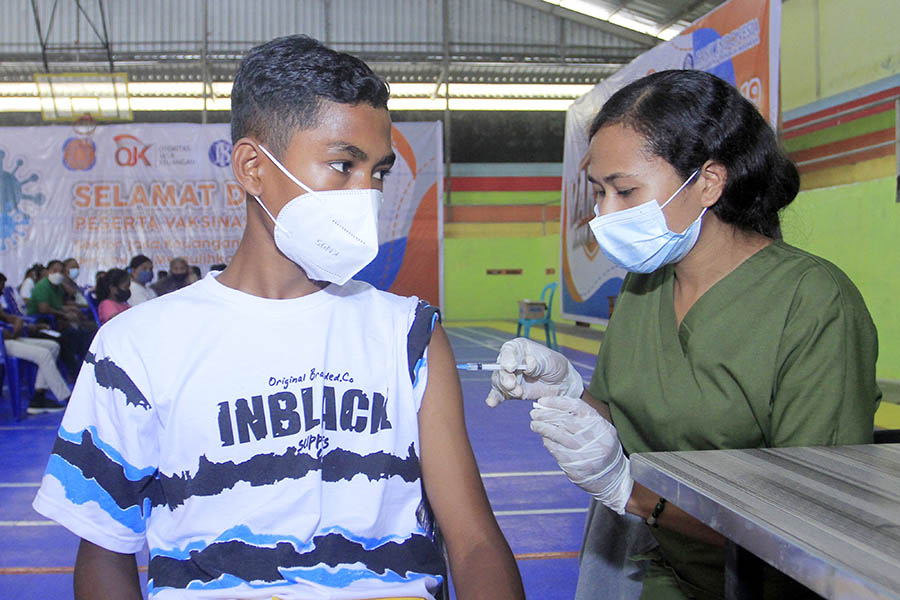 Capaian Vaksinasi di NTT Baru Mencapai 1.452.386 Orang dari 3,8 Juta Warga 