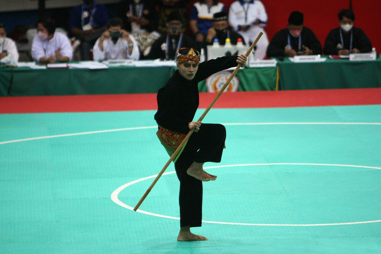 Pesilat Jawa Barat Asep Yuldan Sani  Berhasil Merebut Medali Emas