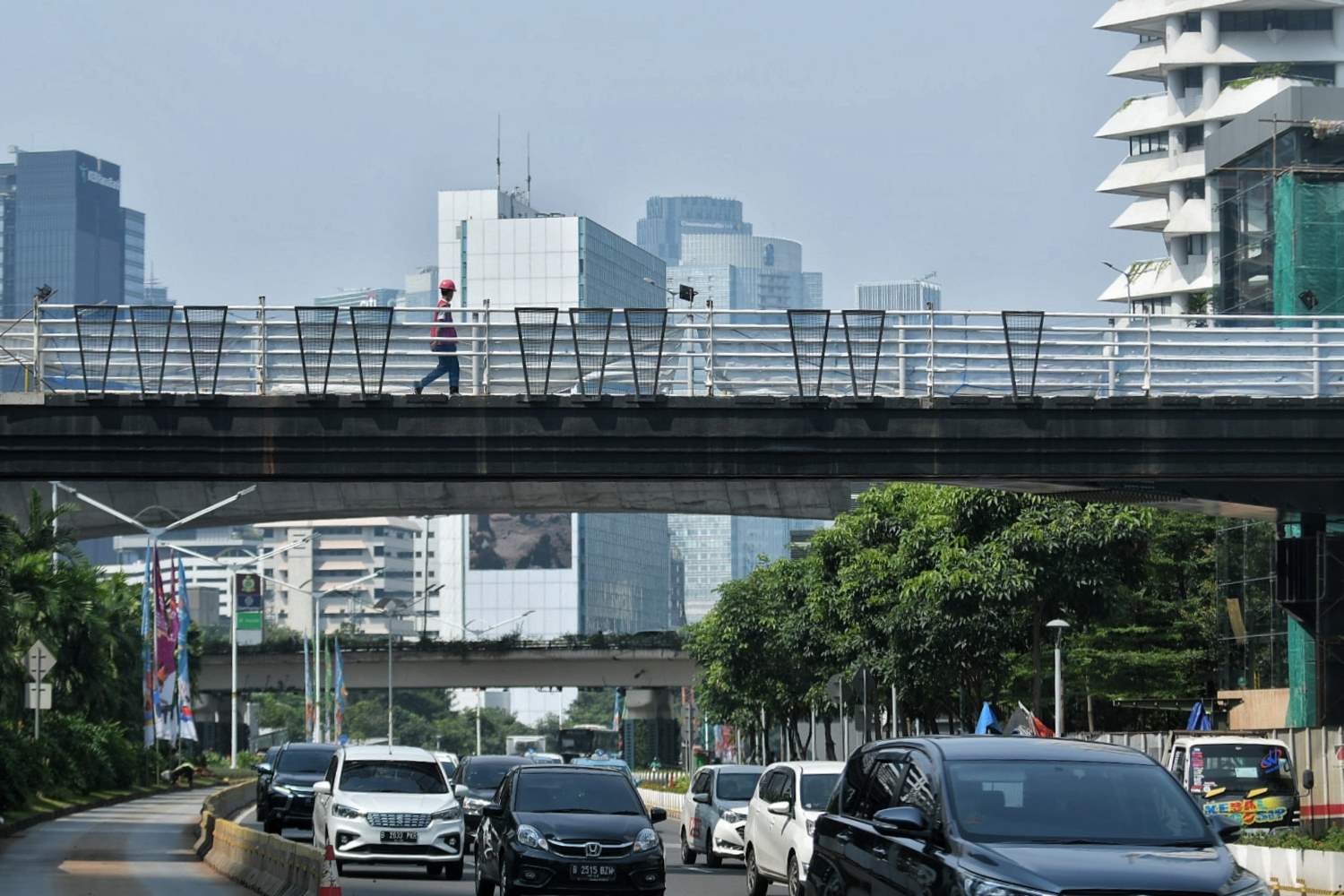 Progres Pembangunan JPO Dan JPS di Kawasan Sudirman Jakarta