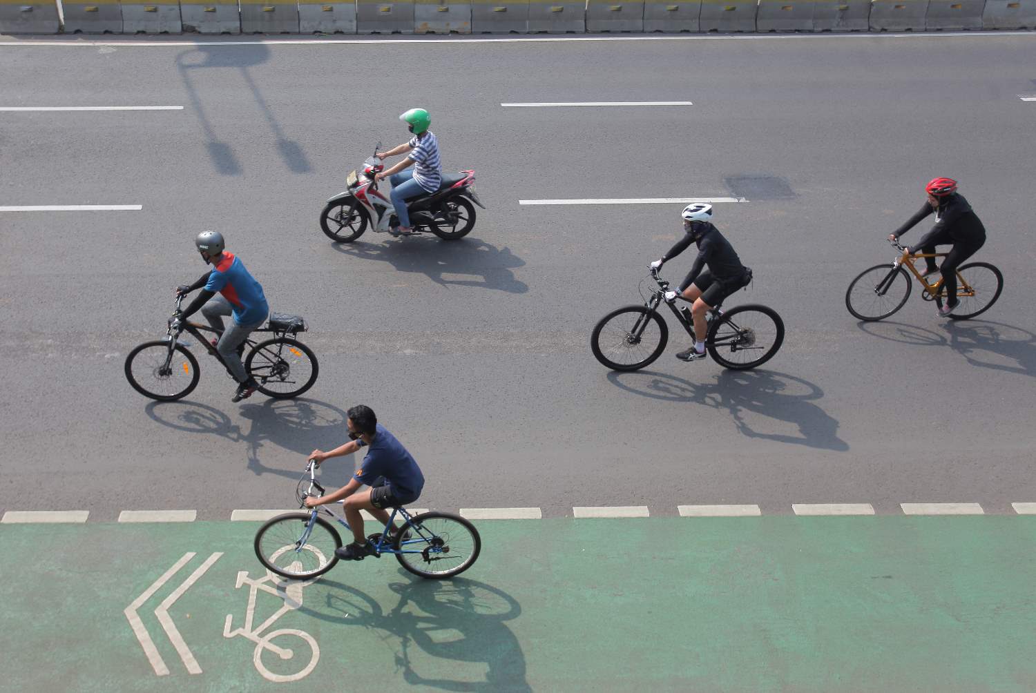 Polda Metro Jaya mengizinkan Aktivitas Olahraga Bersepeda di Jalan Umum