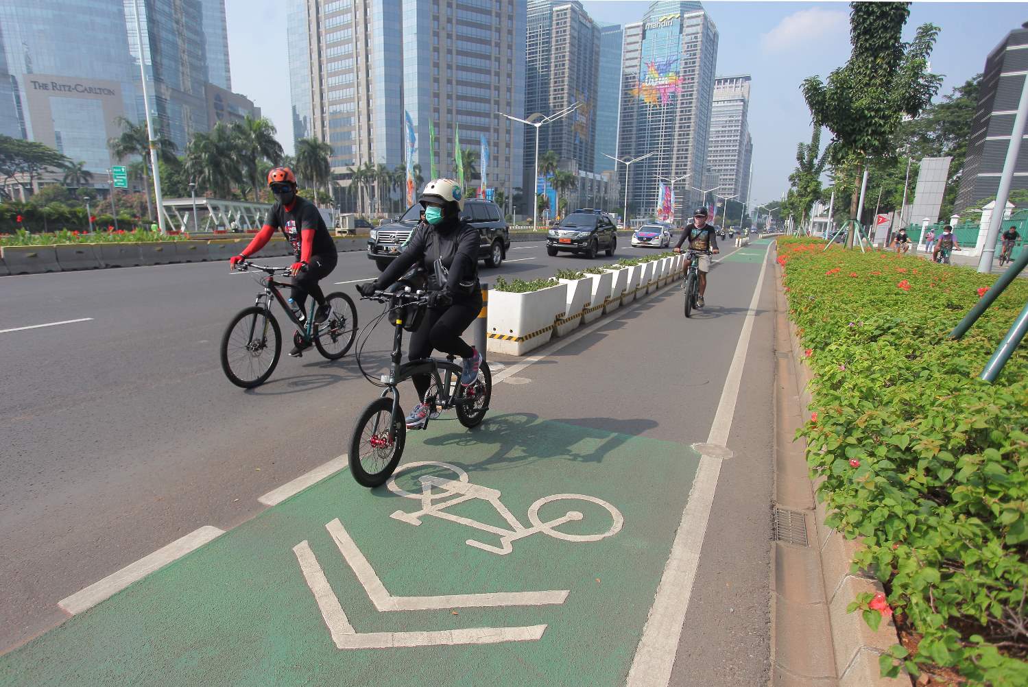 Polda Metro Jaya mengizinkan Aktivitas Olahraga Bersepeda di Jalan Umum