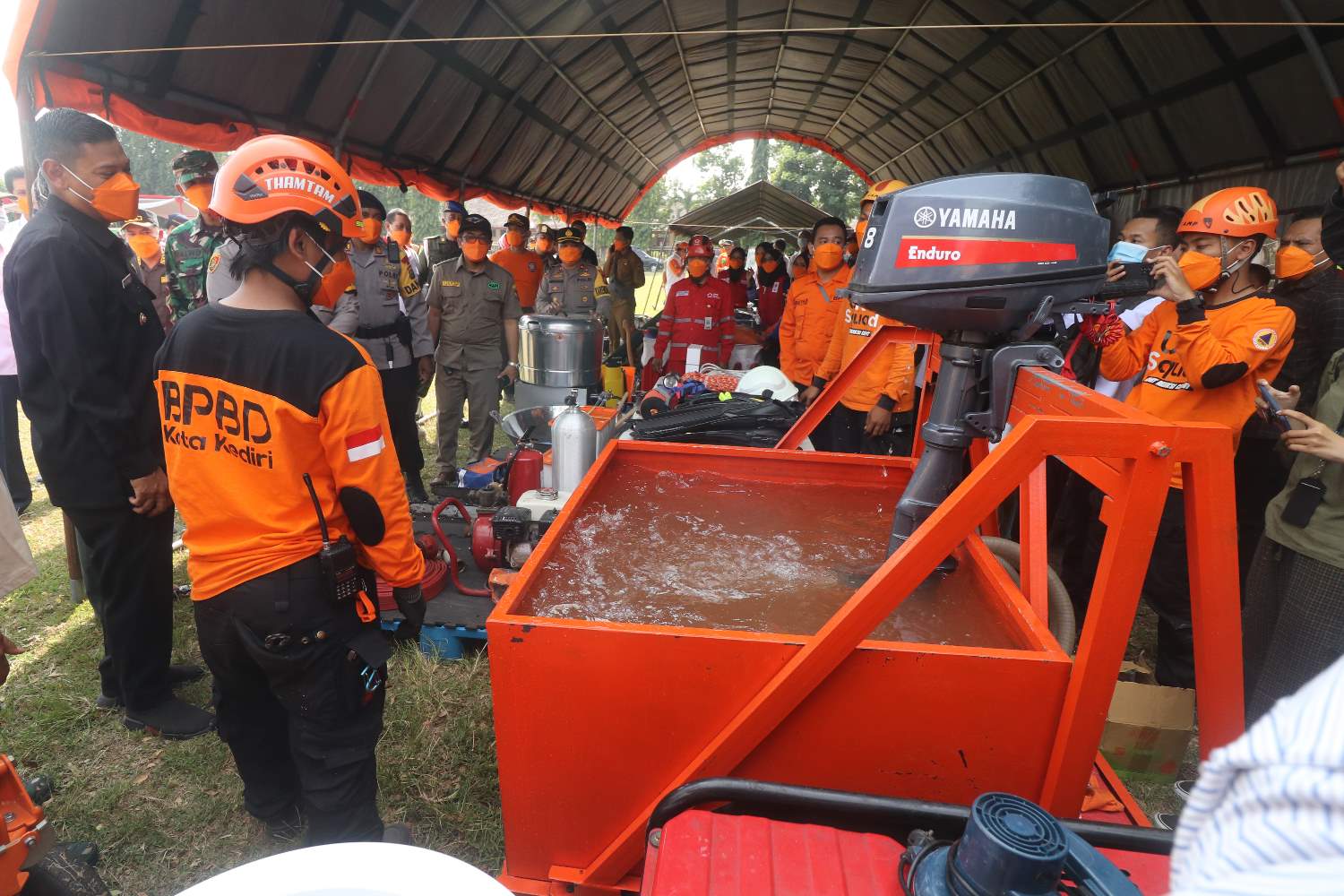 Apel Gabungan  Kesiapan Menghadapi Bencana