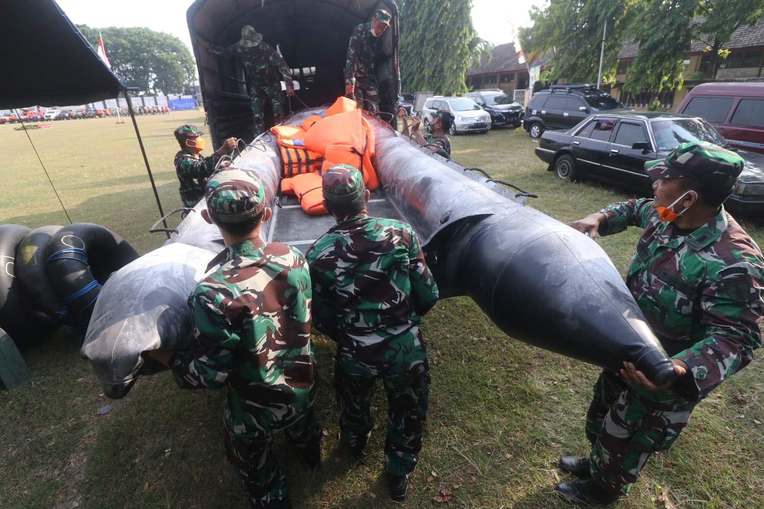 Apel Gabungan  Kesiapan Menghadapi Bencana