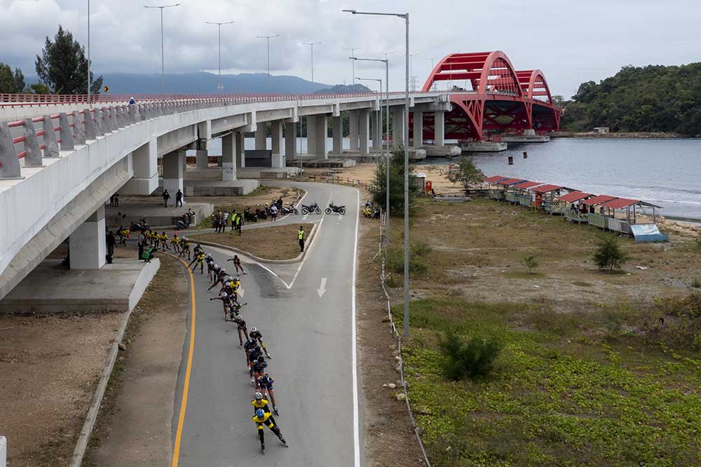 Final Sepatu Roda Marathon Putri