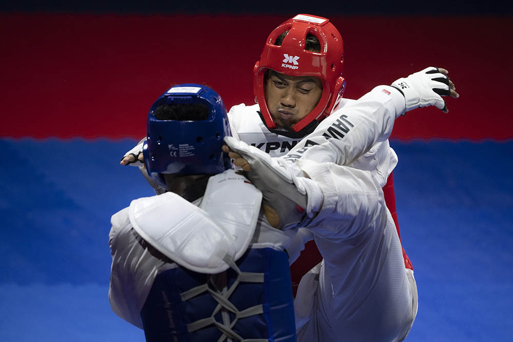 Taekwodoin Putra Jabar Raih Emas