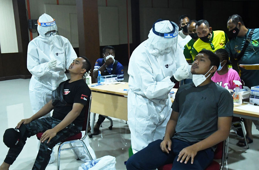 Tes Usap Antigen Atlet Empat Hari Sekali Cegah Penyebaran Covid-19