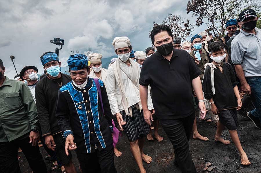 Bantuan BUMN untuk Korban Kebakaran Baduy 