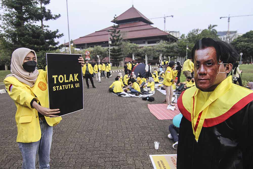 Tolak Statuta Universitas Indonesia