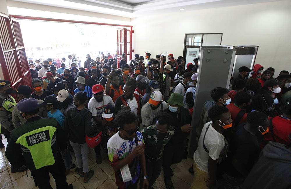 Antusiasme Pendukung Tuan Rumah