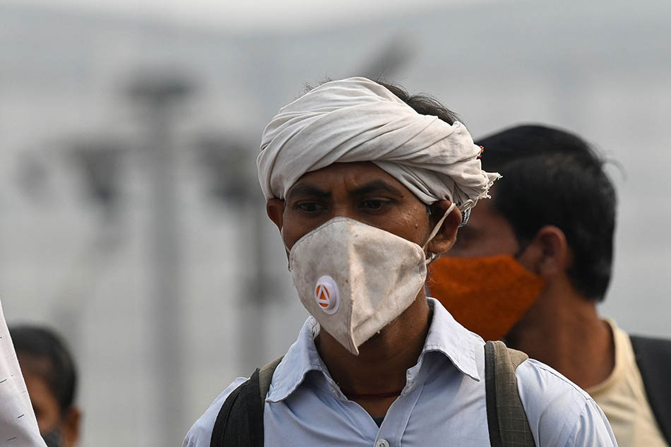 Kabut Asap Beracun Perburuk Polusi Udara di India