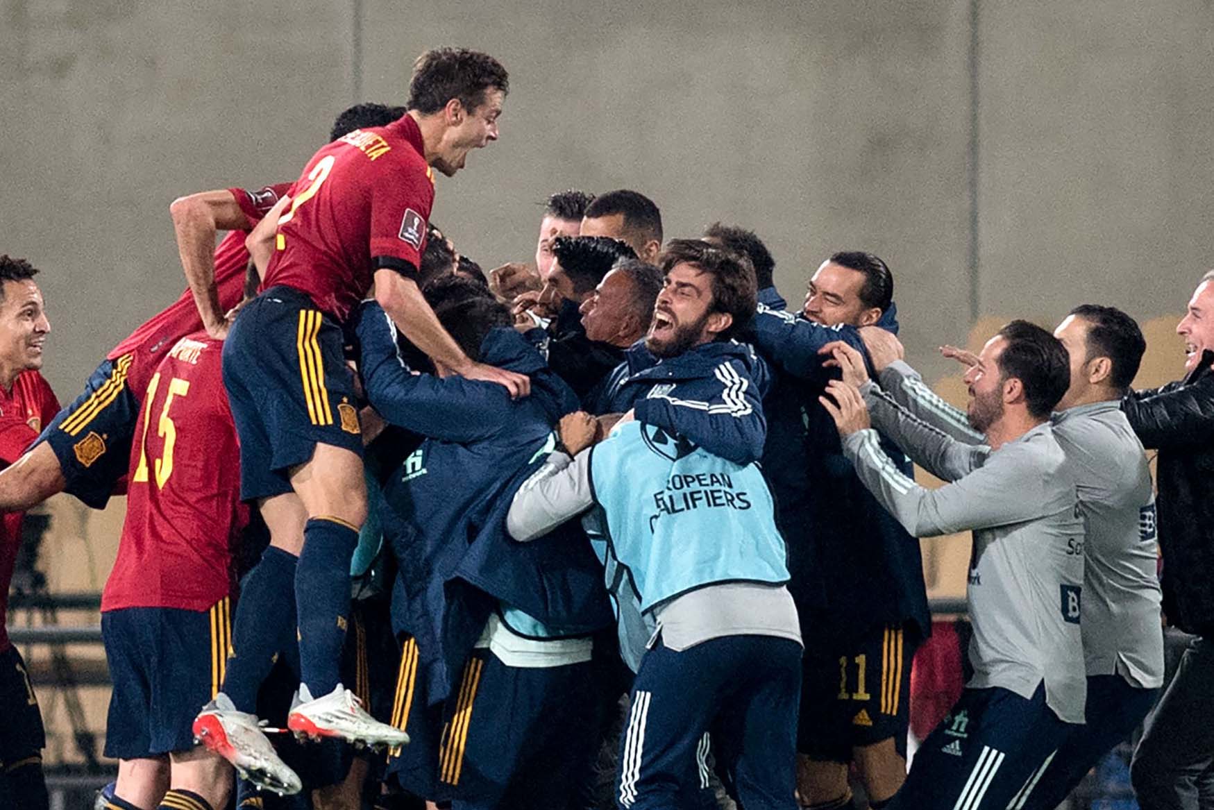 Spanyol Lolos ke Piala Dunia 2022