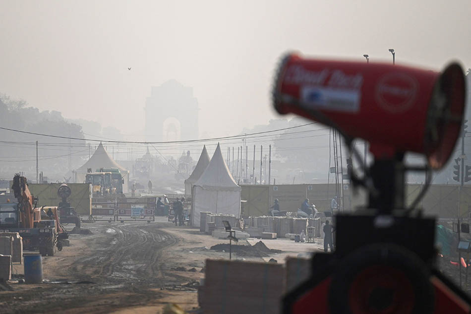 Kabut Asap Beracun Perburuk Polusi Udara di India