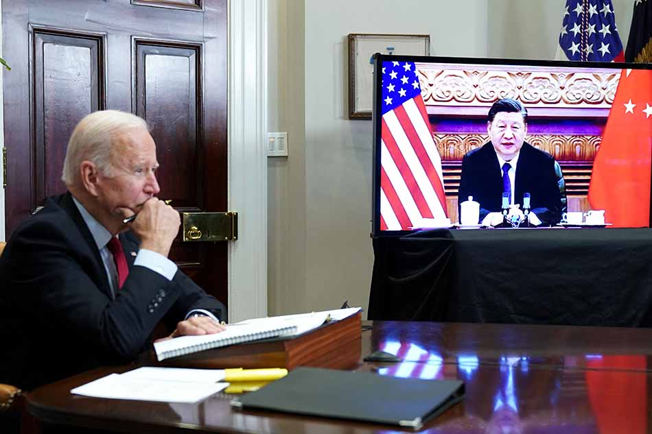 Pertemuan Virtual Biden dengan  Xi Jinping