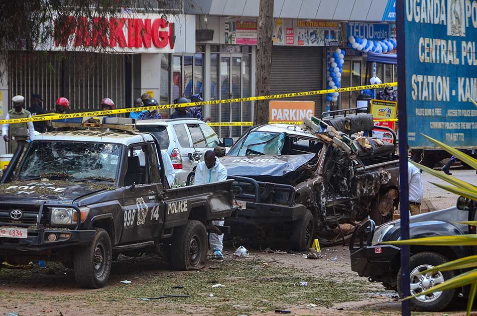 Dua Ledakan Hantam Ibu Kota Uganda