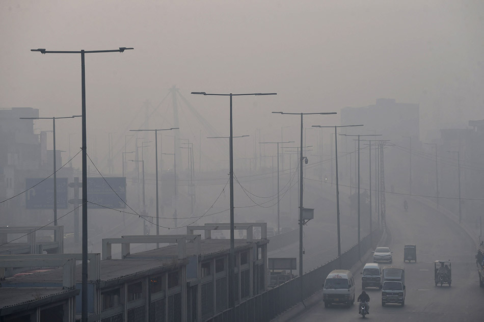 Kualitas Udara Buruk di Lahore