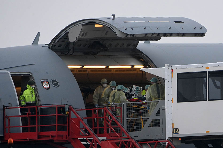 Evakuasi Medis Pasien Covid-19 di Jerman