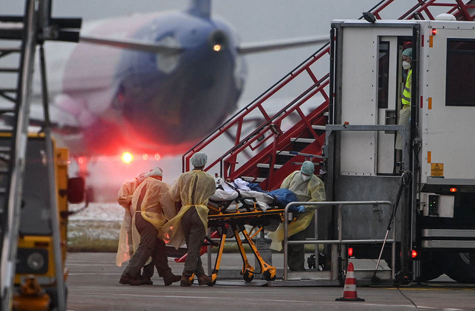 Evakuasi Medis Pasien Covid-19 di Jerman