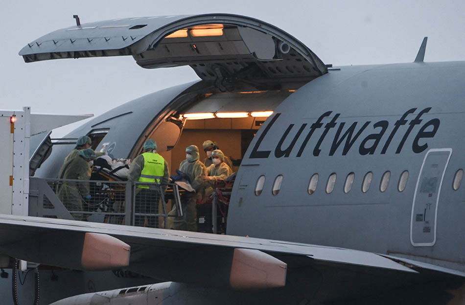 Evakuasi Medis Pasien Covid-19 di Jerman