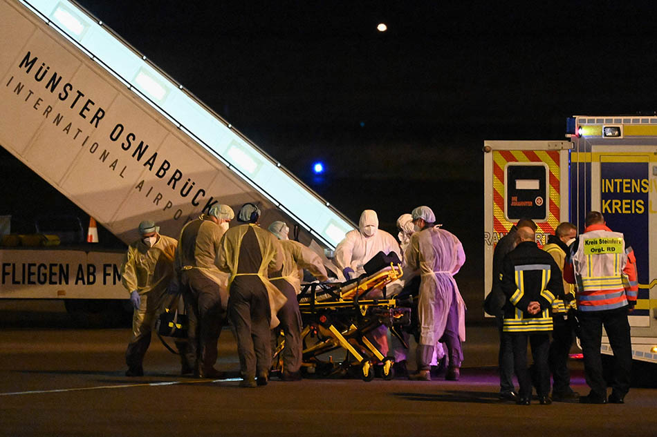 Evakuasi Medis Pasien Covid-19 di Jerman