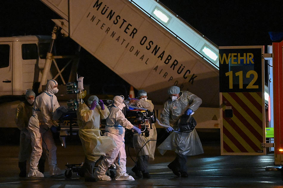 Evakuasi Medis Pasien Covid-19 di Jerman
