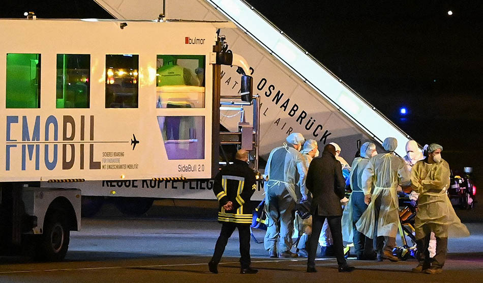 Evakuasi Medis Pasien Covid-19 di Jerman