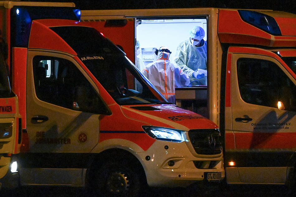 Evakuasi Medis Pasien Covid-19 di Jerman