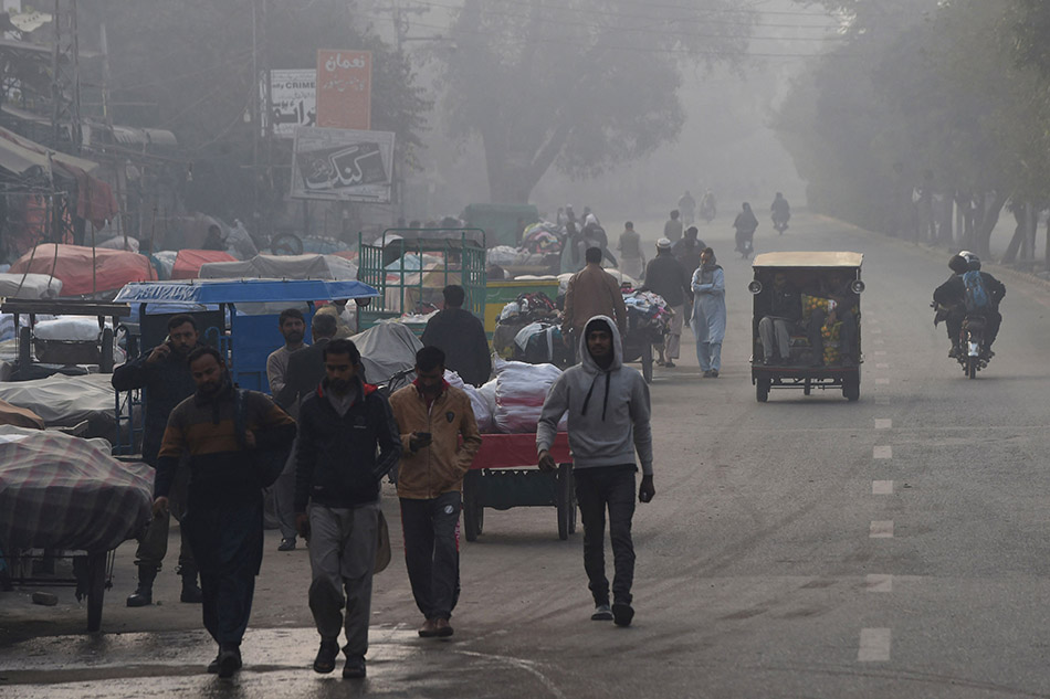 Kualitas Udara Buruk di Lahore