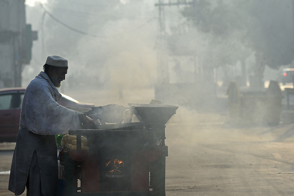 Kualitas Udara Buruk di Lahore