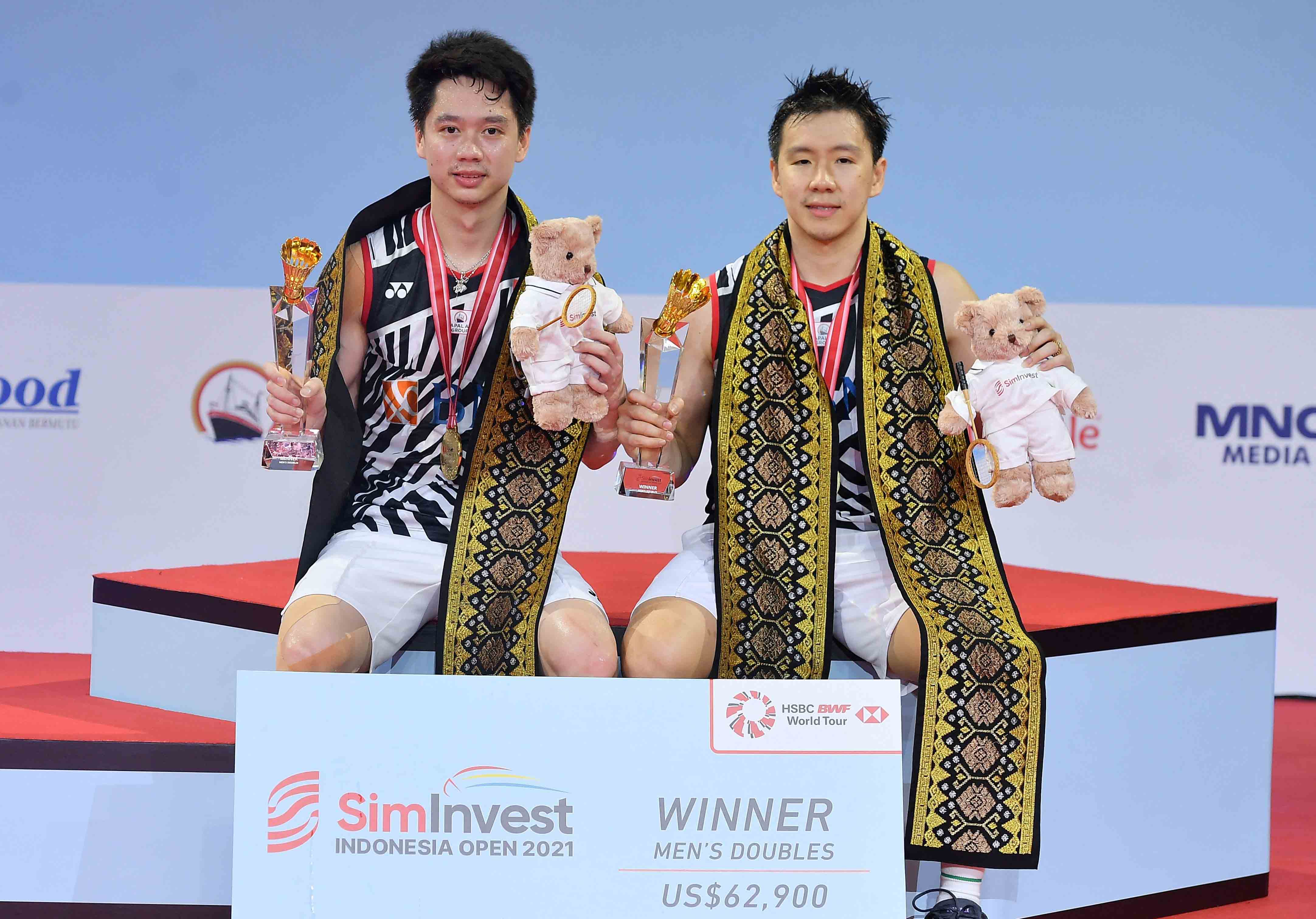 Juara Indonesia Open 2021, Minion Ukir Catatan Istimewa  